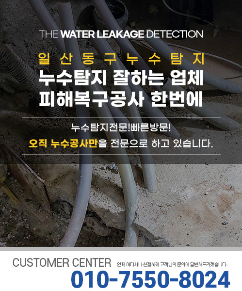 누수탐지 잘하는 업체 피해복구공사 한번에 모바일 비주얼 0
